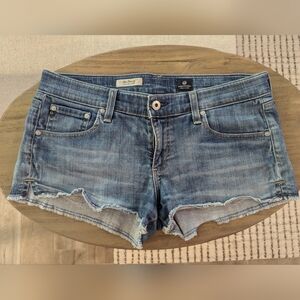 AG Adriano Goldschmeid The Daisy Low Rise Shorts sz30